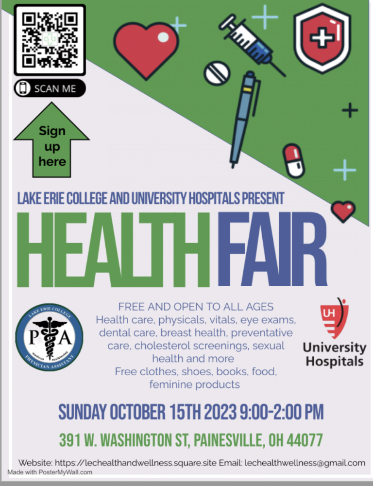 HEALTH FAIR -Lake Erie College and University Hospitals